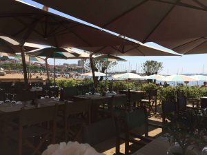 On our 2nd full day on the riviera, we decided to go to St. Maxime and check out the Aquascope, taking les Bateaux verts, the only ferry to cross the Golf