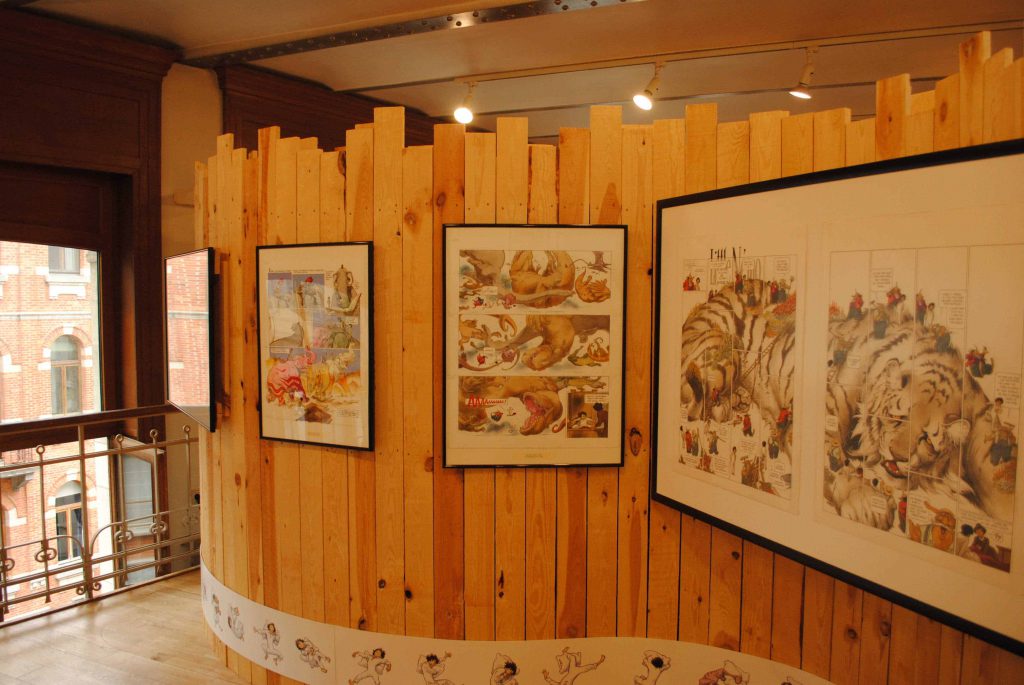 Comic strip museum