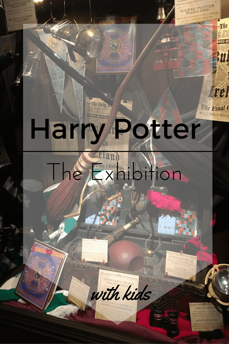 The family friendly Harry Potter exhibition was in Brussels during our latest vacation and I just HAD to see it. This is my review