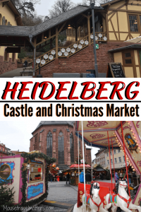 Heidelberg, Germany has Six Christmas Markets in a beautiful, romantic and historic town.