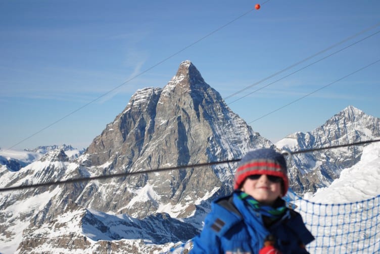 How visit the Matterhorn mountain, with kids. And exploring the rest of Zermatt when you don't ski . Switzerland Road trip with kids | Switzerland with kids | what to see, where to stay, things to do in Switzerland for 2 weeks | Switzerland for Christmas | Switzerland in winter