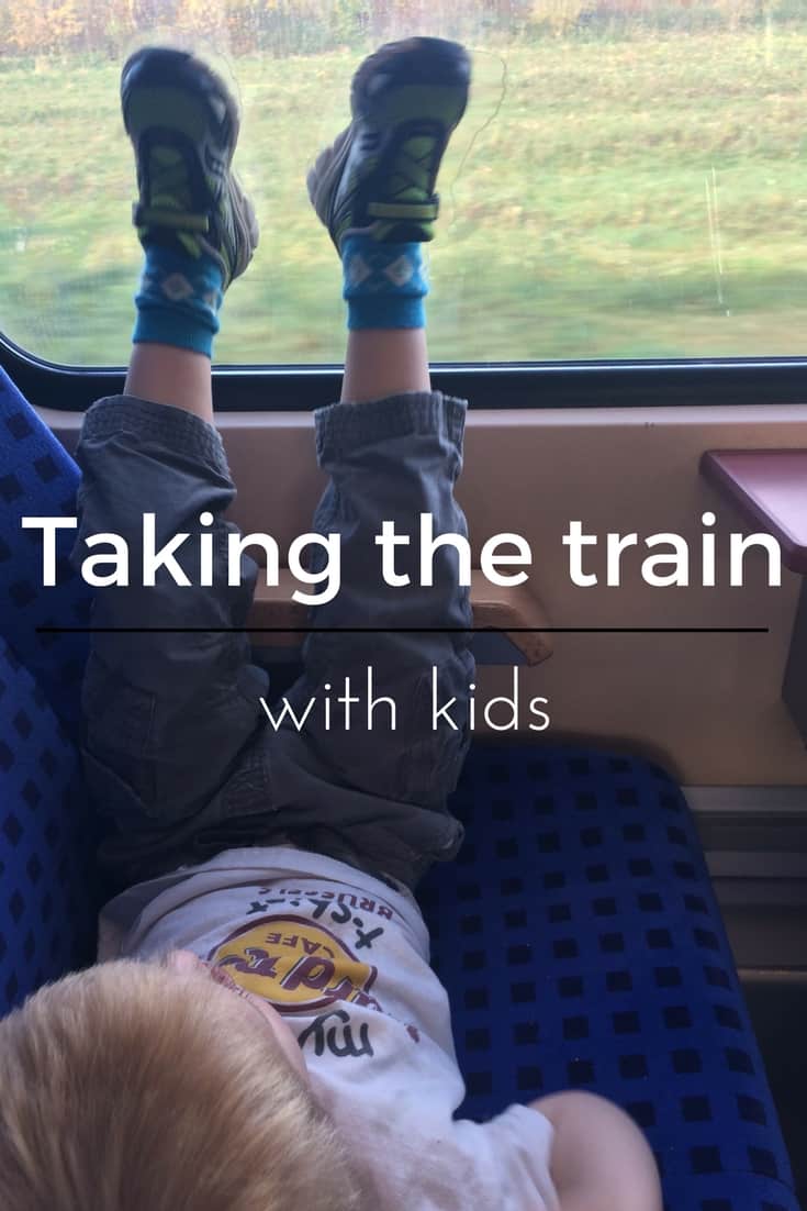 train trip with 3 year old