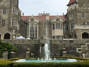 Casa Loma is one of Canada's few 'castles' and her unique style has made her even more popular for filming locations and as a tourist destination