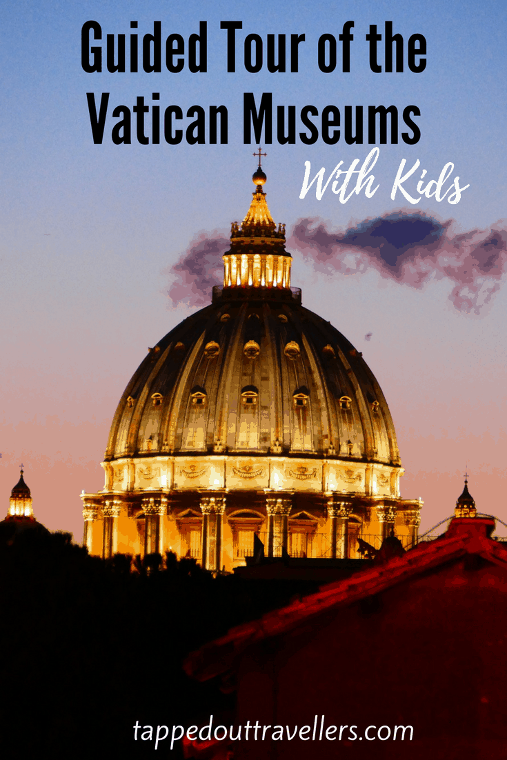 A trip to Rome is incomplete without planning a visit to the Vatican Museums, St. Peter's Basilica, and the Sistine Chapel. These basic tips for a guided tour of the Vatican Museums - with or without kids - will help you get the most from your visit of this world heritage site. | Italy travel