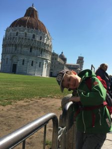 Visiting Pisa from Florence for the day, with the kids. Check out what to do in Pisa, height restrictions and what else there is to see. 