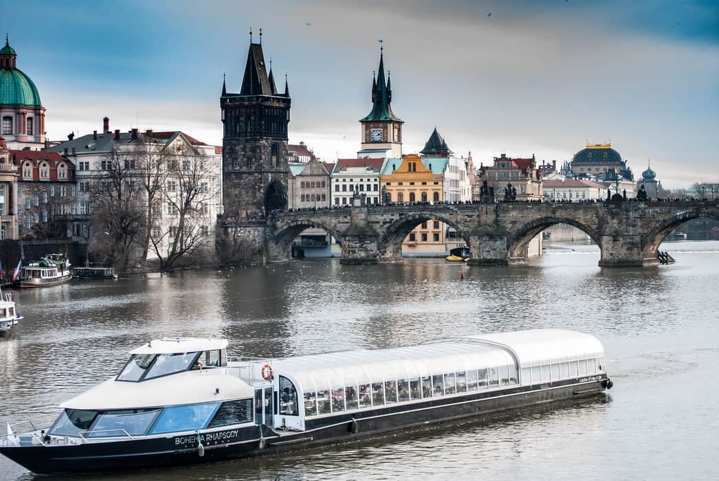 Prague charles bridge
