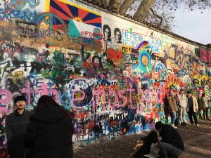 Prague Lennon wall