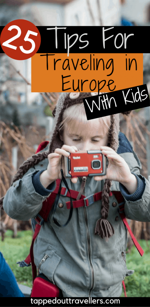 Tips for Traveling in Europe with kids. What you need to know to plan and enjoy your vacation with the children
