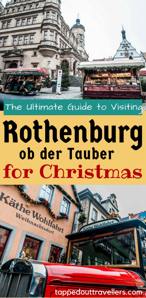 Planing a day trip to Rothenburg ob der Tauber Germany? This guide will tell you everything you need to know, featuring things to see in Rothenburg during Christmas