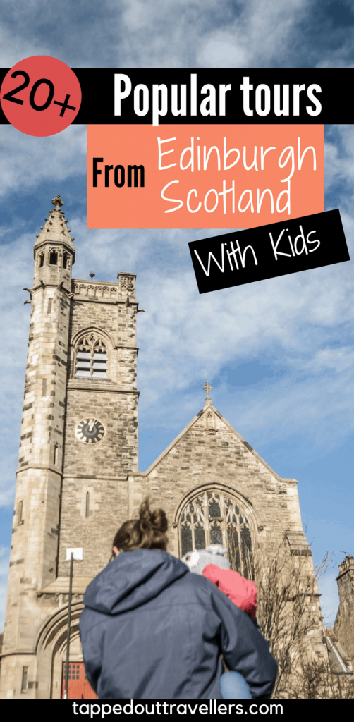 Popular Tours from Edinburgh with the kids. A select list of tours and attractions available for pre-purchase admission that allow kids 5 years and older. 