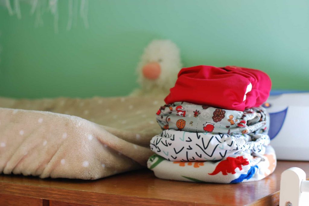 traveling with cloth diapers - what I take and how we make it work