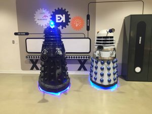 How to make a Dalek with step-by-step instructions - includes a complete supply list. It's a must pin for all Dr Who fans! Check it out.