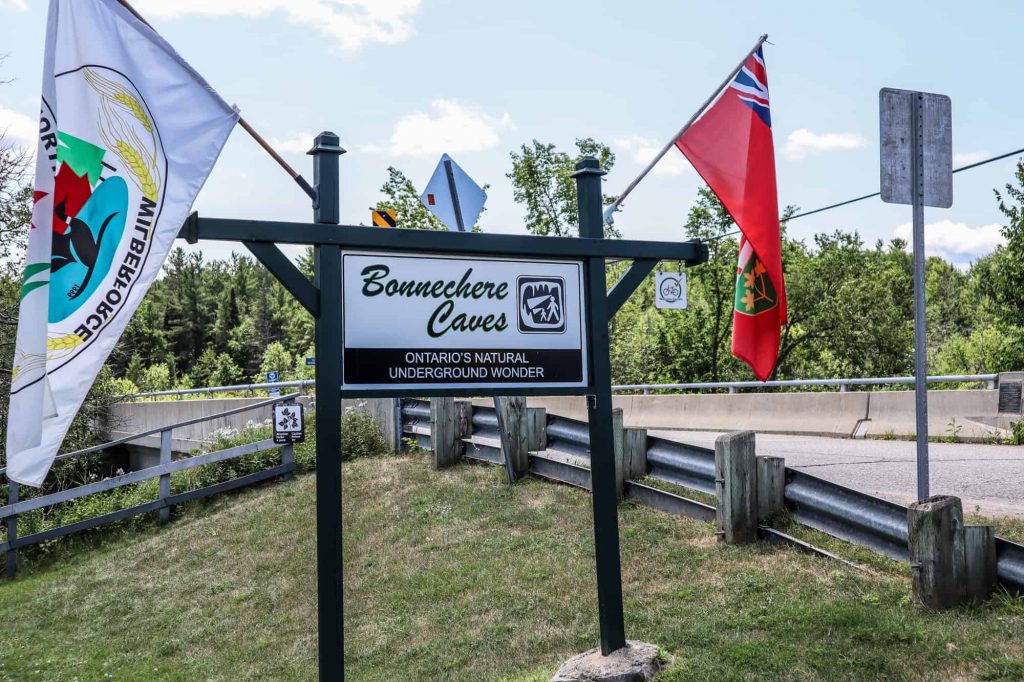 Travel Canada | Bonnechere Caves are a show cave in the Ottawa Valley, Ontario, Canada. The caves are easily visited with kids. At less than 2hrs from Ottawa, it is makes for a great day trip when visiting Canada's capital.