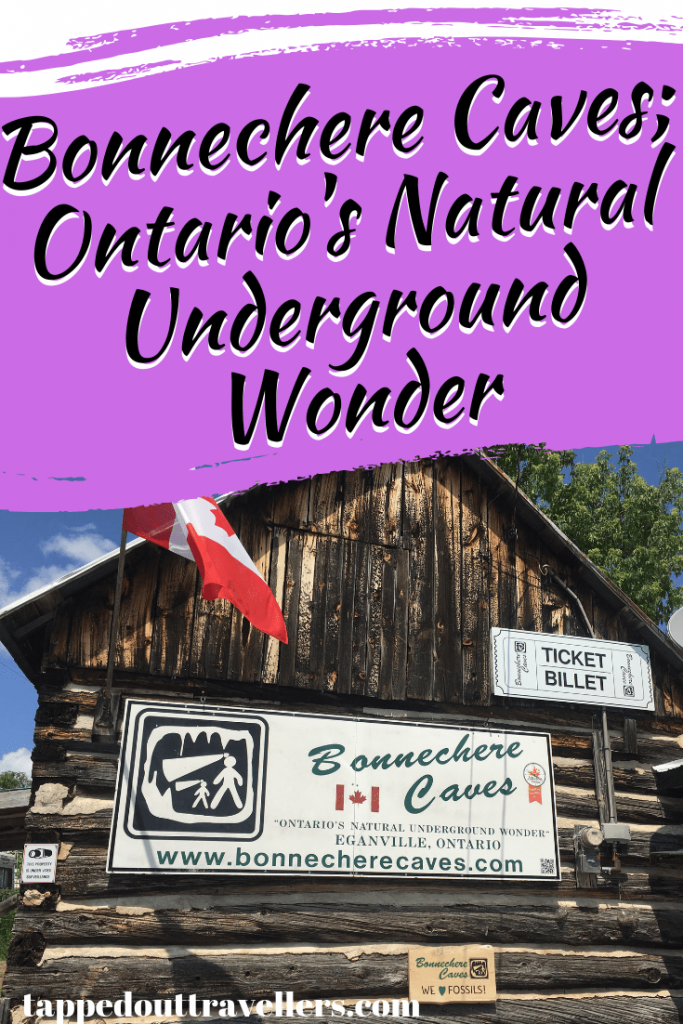 Travel Canada | Bonnechere Caves are a show cave in the Ottawa Valley, Ontario, Canada. The caves are easily visited with kids. At less than 2hrs from Ottawa, it is makes for a great day trip when visiting Canada's capital.