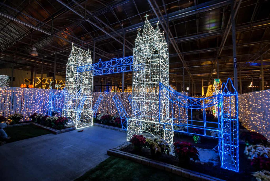 Glow Around the World World's Largest Indoor Christmas Lights