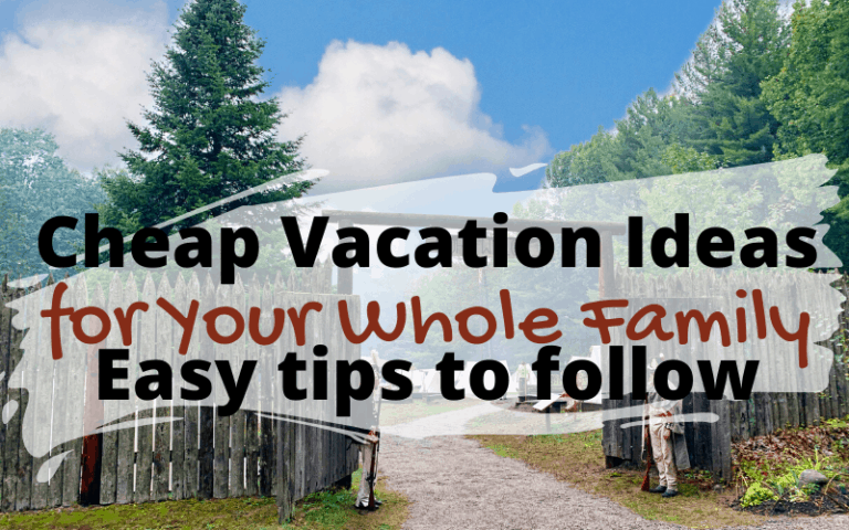 Are you planning your next family vacation? Use these 9 budget friendly vacation ideas for families as a place to start your planning. #budgettravel #summervacation #roadtrip