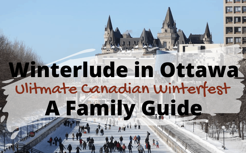 Winterlude in Ottawa is the ultimate Canadian winterfest. Guide to how to explore and enjoy Winterlude, including best foods to eat and festival activities. #Canada #winter #snowplay