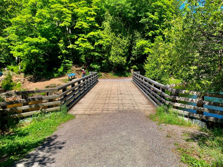 The Hike to the Carbide Willson Ruins and Meech Lake Falls • Tapped Out ...