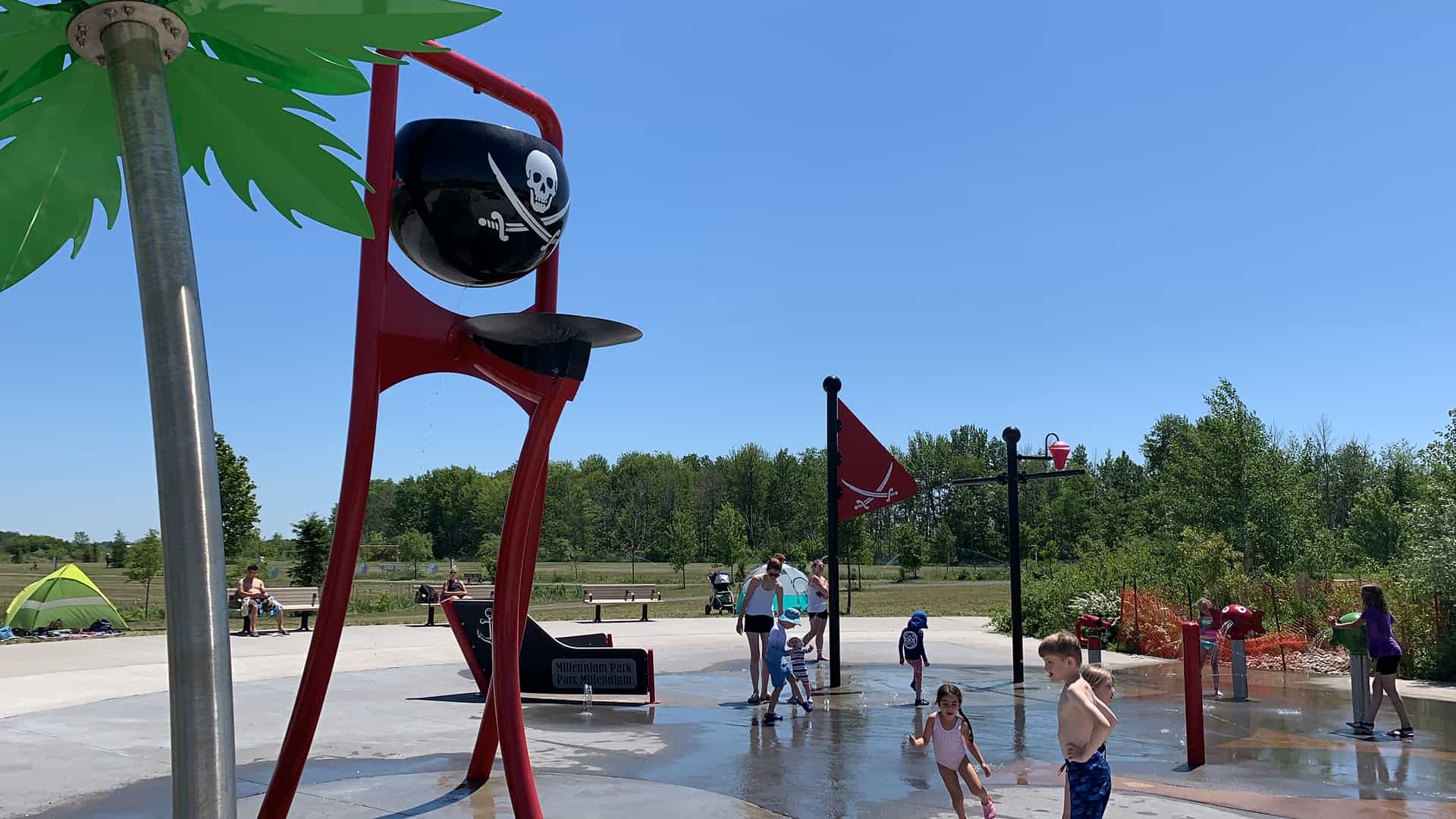 Millennium Water Park The Best Splash Pad in Ottawa • Tapped Out