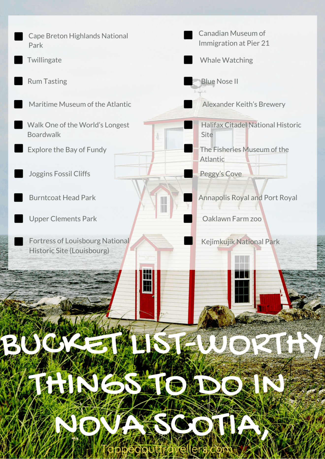 Nova Scotia Bucket List 15 Best Things To Do In Nova Scotia • Tapped